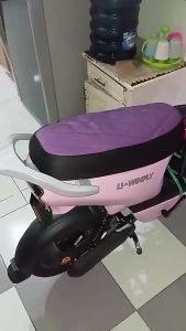 Sarung Jok Sepeda Listrik UWINFLY DF8 Model WAJIT / Bungkus Jok Selis Dragon FLY 8 pres wajit / Cover Sadel Sepeda Listrik