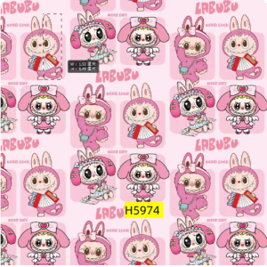 Handmade Patchwork Pet Bed Covering Fabric Bag Material Customized Cartoon Digital Printing Polyester Sponge Pad Home Decor