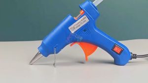Lem Tembak Glue Gun 20 Watt Biru Saklar ON/OFF / Hot Melt Glue Gun