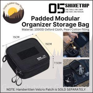SHINETRIP 05 Series Outdoor Camping Padded Organizer Storage Bag Modular Camping Tactical Series Bag Base