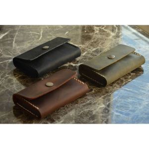 Dompet Kulit Tempat Kartu Nama Kredit Atm Card Holder High Quality Premium Wallet Handcrafted Minimalis Muat 20+ Kartu Bisa Custom Nama