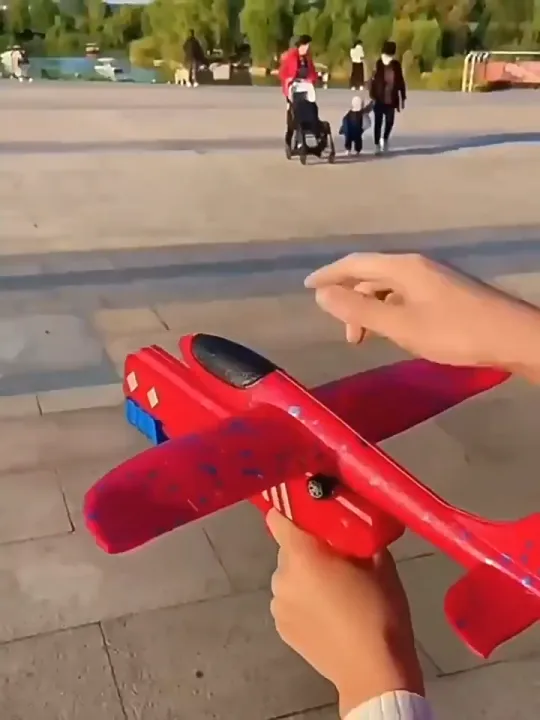 ชุดเครื่องบินประกอบ 【Zdandan】ปืนยิงเครื่องบิน เครื่องบินหนังสติ๊ก เครื่องบินโฟม ของเล่นเด็ก ของเล่นกลางแจ้ง บินไกล