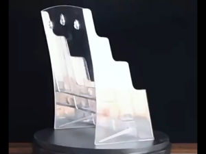 1/2/3 Layers Acrylic Brochure Holder A6 Clear Wall Mount Flyer Booklet Leaflet Menu Display Stand