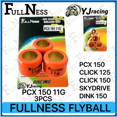 Fullness Flyball Roller Set For PCX 150 CLICK 125 CLICK 150 SKYDRIVE DINK 150 ADV150