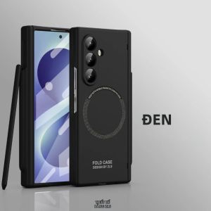 Ốp Lưng Từ Tính Samsung Galaxy Z Fold 8 Ultra 7 6 5 Magsafe Kèm Miếng Bảo Vệ Màn Hình S Pen - Bảo Vệ Bản Lề Phủ Toàn Diện Chống Trầy Xước Vỏ PC Chắc Chắn