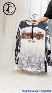 Mens Dri-fit jersey hoodie motorcycle racing long sleeve with hoodie