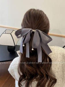 Elegant Butterfly Knot Hair Clip Spring Clamp Womens Stylish New Back of Head Hair Card Top Clip Fashionable Hair Accessories