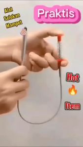 Alat Pembersih Saluran Air Mampet & Pembersih Kloset