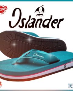 Islander Mens Teal non-slip rubber soles colored Slippers 100% Authentic and Original (Makapal)