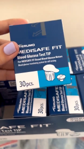 Hộp 30 Que Thử Đường Huyết Tiểu Đường Nhật Bản Terumo Medisafe Fit C Chính HãngAn Toàn & Độ Chính Xác Cao