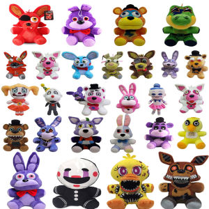 18 CM Fnaf Five Night At Freddy Plush Toys Game Doll Cute Bonnie Bear Foxy Cartoon Stuffed Dolls Freddy Toys For Children Gifts