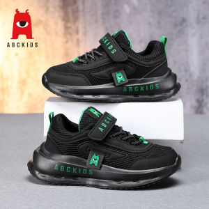 Abckids Boys Running Shoes Breathable Mesh up Sneakers Spring Autumn Seasonal Universal Childrens Footwear Comfortable Sports Sneakers