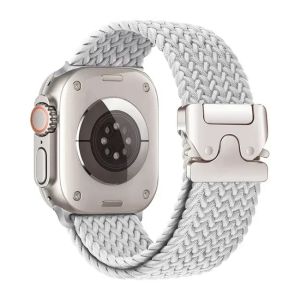 Braided Band For Apple Watch Straps 40 mm 44mm 46mm 42mm 49mm 45mm 41mm 38mm Bracelet IWatch Series 10 SE 9 8 7 6 Ultra 2 bands