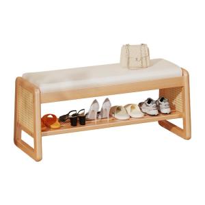ZHUSHANXIA | Elegant Storage Shoe Bench