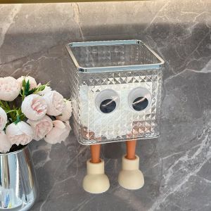 Bathroom Suction Cup Storage Rack Wall Mounted Toilet Wash Basin Organizer No Drilling Required Personal Care Item Holder