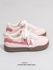 Warrior | Sakura Pink Canvas Sneakers Womens Casual Sport Shoes Versatile Warrior Brand Cross Buckle Round Toe Low Top Youth Footwear