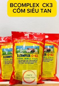 B complex cho gà gói 1kg cốm siêu tan (có 10 gói 100gam) bổ sung các vitamin b chất đạm siêu tăng trọng. Thú y Trường Thịnh