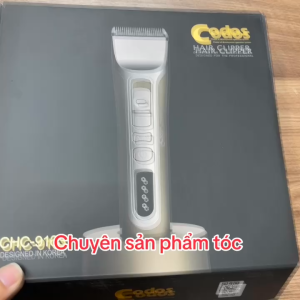 CODOS Tông đơ cắt tóc cao cấp CODOS 916S chính hãng pin Lithium Ion màn hình màu báo tốc độ thời gian sử dụng 270 phút thiết kế sang trọng lưỡi TITAN sắc bén