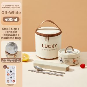 WODEBAIHUI | Stainless Steel Microwave Safe Thermal Lunch Box