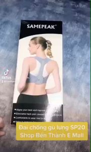 [Có thanh trợ lưng] Đai chống gù lưng SAMEPEAK SP20 thế hệ mới