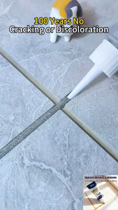 🔥Best Seller 🔥Duralite 420g Tile Grout Sealant - Waterproof & Mildew-Resistant with Fast Bonding Ideal for Tile Gap Beautification & Grout Line Repair in Kitchen Bathroom & Living Room Prevents Loose/Falling Tiles sealant waterproof roof leak