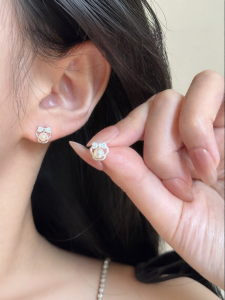 YUCOO | Delicate & Sweet Sterling Silver Earrings For Women