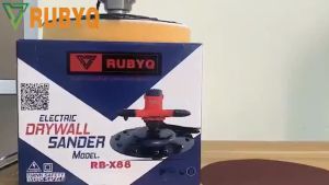 Máy xoa vữa chát tường 2 tay cầm RUBYQ siêu khỏe công suất lớn 1680W-Đầy đủ phụ kiện-Bảo hành 6 tháng