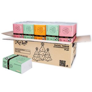 THÙNG 30 GÓI GIẤY RÚT GẤU TRÚC MYLAN CAO CẤP 3 LỚP