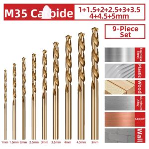 LECAN | Drilling Steel 304 Cobalt High Hardness Twist Drill Set
