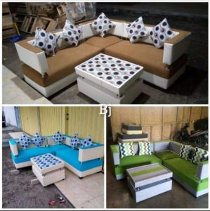 Sofa Jasmine sudut L - Kursi sudut ruangtamu / Set Sofa lengkap minimalis modern / Sofa Bandung Sumedang Garut Subang harga termurah