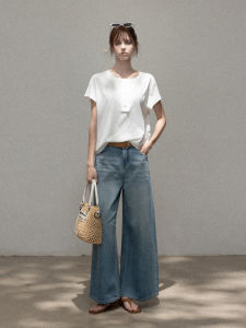 Cantonstory | Quần Jeans Chân Rộng Giúp Gọn Đùi