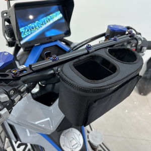 Cho zontes 368g 368g nhôm CNC cho xe mô tô hợp kim mở rộng Rod túi lưu trữ ngăn đựng cốc nước