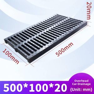 FEIZHUXIANSEN | Plastic Rectangular Drain Cover Fiberglass Grate for Kitchen Yard