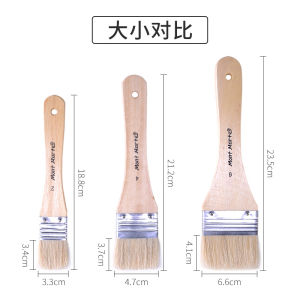 Mengmate Bristle Paint Brush Scrubbing Brush Watercolor Gouache Wool Brush Shading Brush Acrylic Painting Art Painting Brush Single Drawing Hand-Painted Wall Painting Brush Row Brush Wall Brush Only for Art Suit