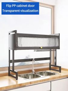Kitchen Rack Dish Rack Rak Dapur Kabinet Rak Pinggan Mangkuk Dish Drainer Sink Rack Kitchen Rak Sinki Cabinet