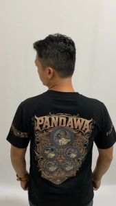 Paramesti Tshirts Kaos Jawa Pandawa Budaya Wayang Pria Distro Cewek Cowok Cotton Combed 24s