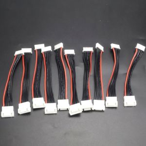 10pcs 10CM 22AWG 1S 2S 3S 4S 5S 6S 7S 8S JST-XH JST Connector Adapter Plug Balance Changer Wire Charger Cable for Lipo Battery