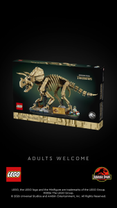 [BrickMonster] LEGO 77985 Jurassic World Dinosaur Fossils: Triceratops
