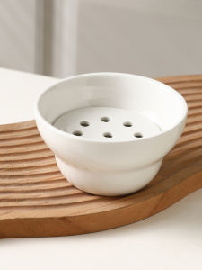 Drainage Bowl Ceramic Minimalist Style 2026 Hollow out Conveniently Enhances Hot Pot Experience Quality round Shape Dining Utensils