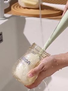 Long Handle 5 in 1 Cup Cleaning Brush Multifunctional Sponge Brush for Insulated Cup Water Cup Bottle Lid Kitchen Washing Gadget