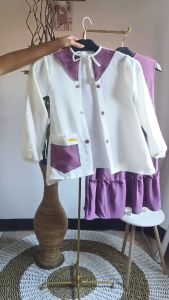 Baju Setelan Anak Perempuan Inner & Cardy: Inara Set Kids & Setelan Anak Viral Crinkle Airflow