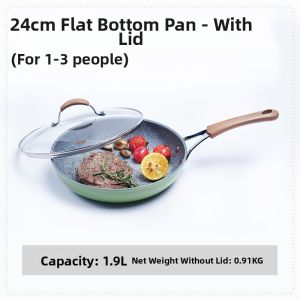 CAROTE | electric cooking Non-stick Deep Fry Pan for Home and Electric Stoves