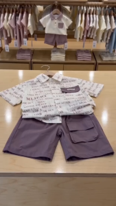 Baby Boy Clothes Set Letter Print Short Sleeve Shirt Casual Shorts Two-piece set Summer Terno for Kids Boy Fashion 0-5Y Toddlers Costumes