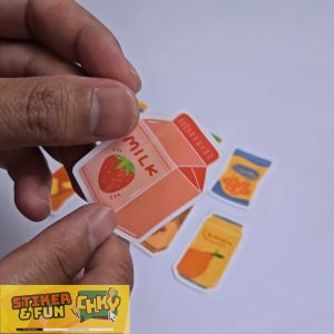 Sticker/Stiker FUN Korean Snack/Cemilan Korea Vol 2