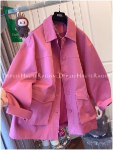 PAZHAOLANG | Oversized Stylish Notch Lapel Coat for Men and Women