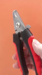 Dog Nail Clipper Scissors Kitten Nail Toe Claw Clippers Trimmer Labor-Saving Grooming Tools for Animals General Pet Supplies