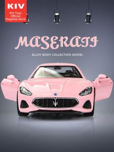 Pink Girls Metal Toy Car