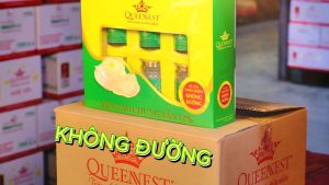 YẾN SÀO CHƯNG SẴN QUEENNEST 12% KHÔNG ĐƯỜNG (HỘP 6 HŨ)
