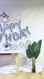 Happy New Year 2026 Foil Balloons 16 Inch Alphabet Letters Party Decoration Scene Setting Celebration Balloons