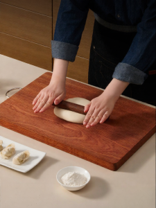 HAOGUANJIA | Home Kitchen Wooden Pastry Board For Dumplings And Cutting